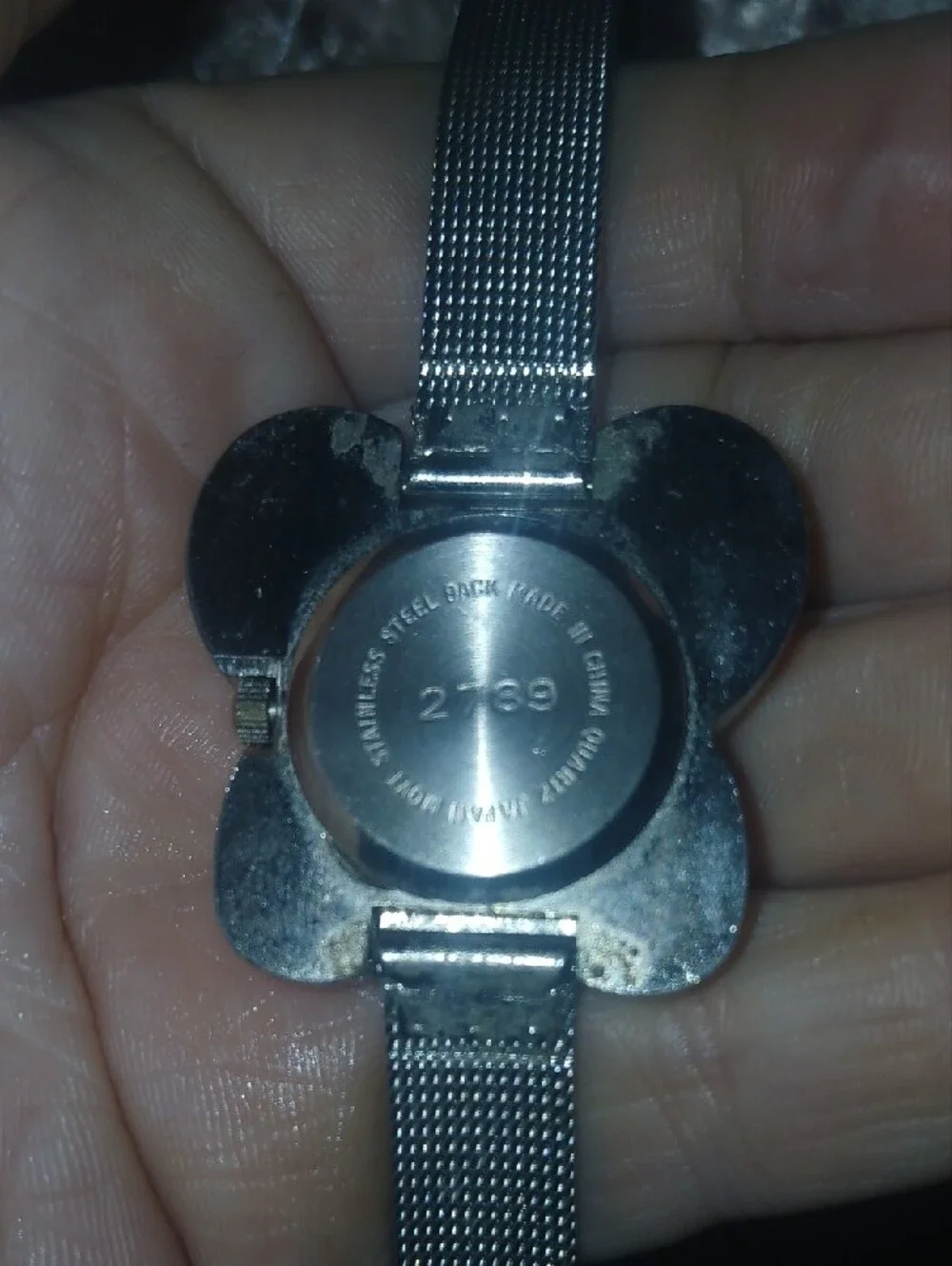 Rumours Butterfly Vintage Y2K Silver-Tone Women's Watch Needs Battery